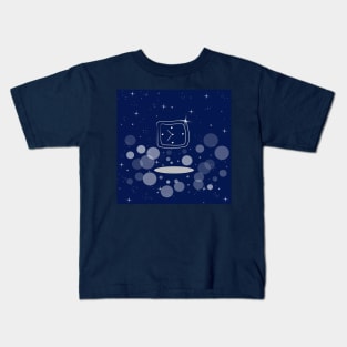 clock, time, business, businessman, speed, holiday, space,  galaxy, stars, cosmos, Kids T-Shirt